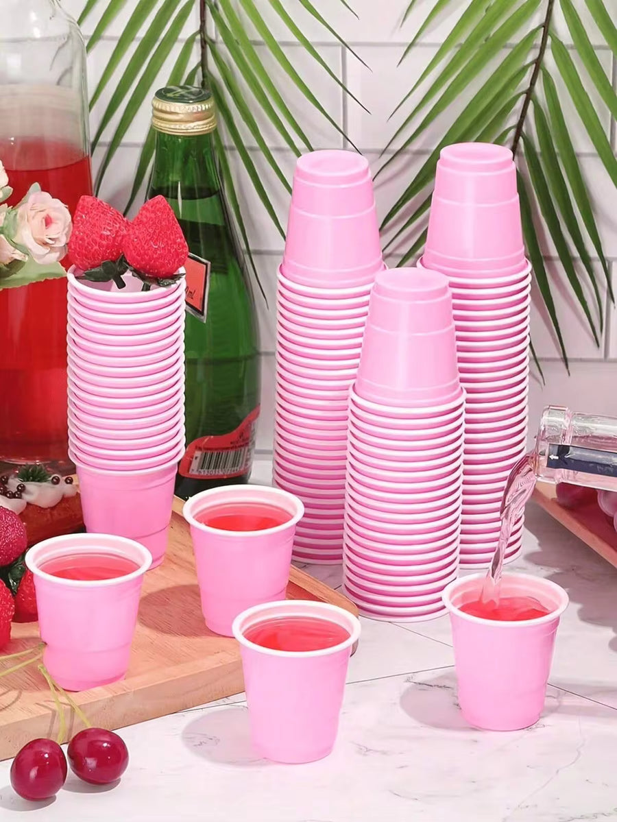 1-100pcs Mini Party Cups,Small Cups, Party Game Bullet Cup, For Snacks Juice, Perfect For Any Parties
